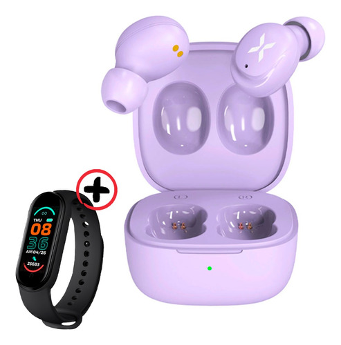 Auriculares Xion Xi-au95bt Bluetooth + Smartwatch 