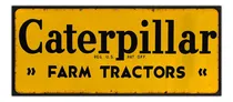 Comprar #43 - Cartel Decorativo Vintage - Caterpillar Retro No Chapa