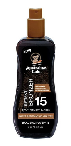 Australian Gold Gel En Spray Protector Solar Con Instant Bro