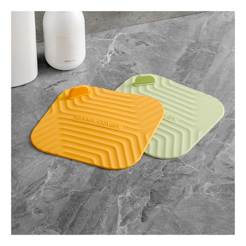 Cubre El Drenaje Del Piso De La Cocina Para Sellar El Tapón
