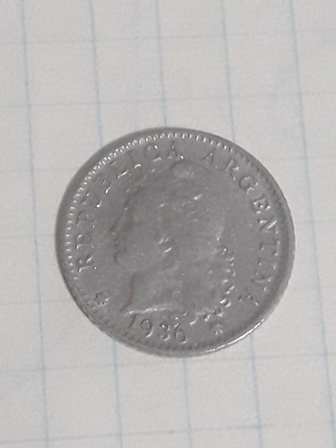 Moneda De 10 Centavos De 1936