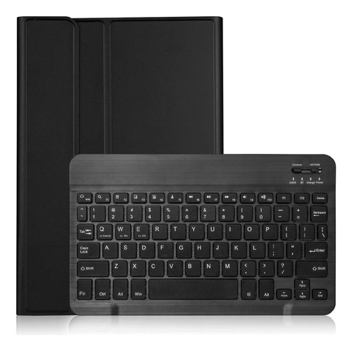 Funda Teclado Bluetooth Cuero Pu 11  Inalambrico Luz Fondo