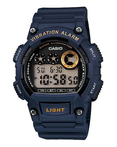 Reloj Casio Hombre Sumergible W-735h  Garantía Oficial