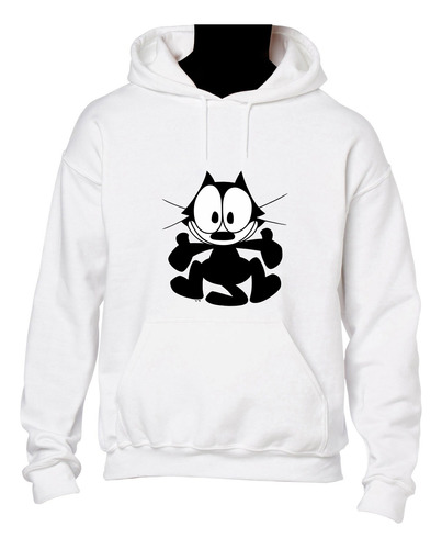 Buso Buzo Unisex Gato Felix Personalizado 