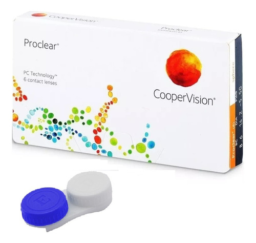 Lente De Contato Mensal Proclear Coopervision + Estojo