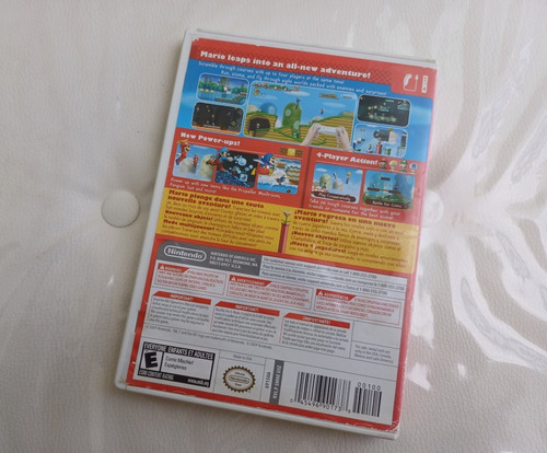Jogo New Super Mario Bros Wii Original Com Defeito (Usado)