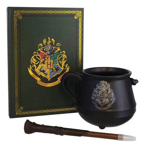 Harry Potter - Gift Set - Calderon Libreta Y Lapicera Varita