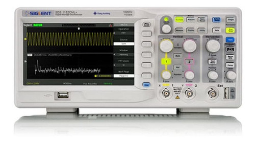 Siglent Technologies Sds1102cml+ Osciloscopio