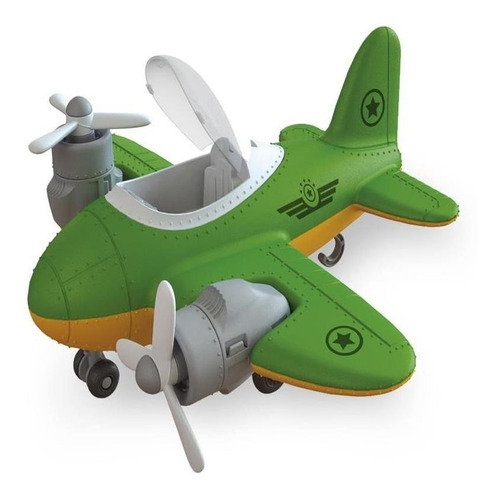 Avião De Brinquedo Fighter Comando Turbina Articulada