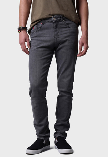 Imagen 1 de 6 de Jeans Basico Hombre Soviet Sjeh616gr
