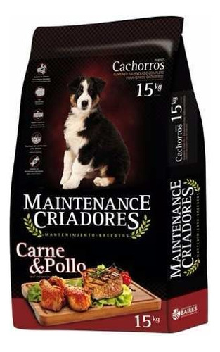 Alimento Maintenance Criadores cachorro todos los tamaños sabor carne y pollo en bolsa de 15 kg