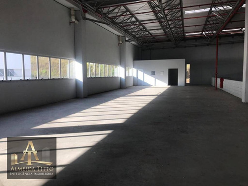 Excelente Galpão Para Locação No Polo Industrial De Jandira - Confira!!! - Ga0110