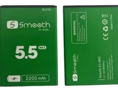 Bateria Smooth 5.5 Max Lite 2200mah 3.7v 