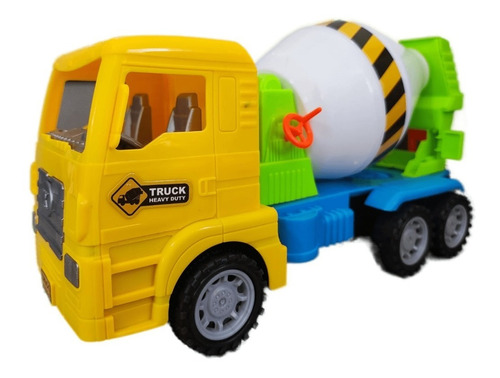 Mezcladora Juguete Carro Construcción Articulada Camión Niño