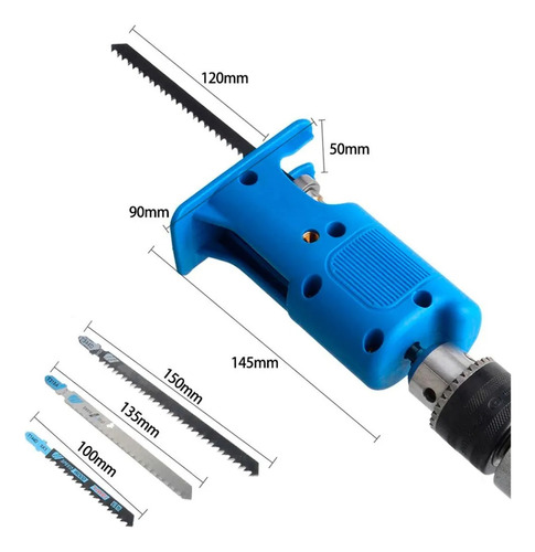 Adaptador Para Transformar Furadeira Serra Tico Tico Charbs