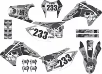 Kit Adesivo Moto Cross Trilha Crf 230 0,20mm Biker Lm272