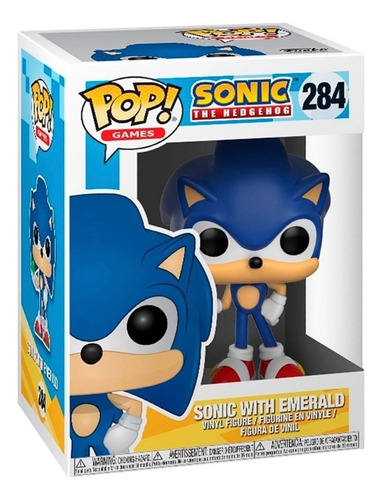 Funko Pop Games: Sonic The Hedgehog Sonic With Emerald