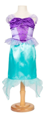 Boneca Ariel Princess e fantasia para meninas