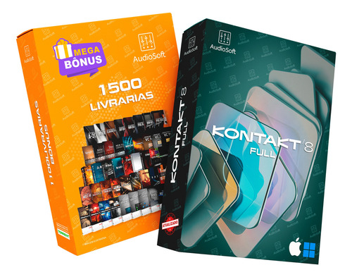 Kontakt 8 Com Pacote De Livrarias Bônus Win / Mac