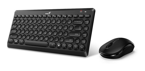 Combo Mini Teclado Y Mouse Portatil Inalambrico Q8000 Genius