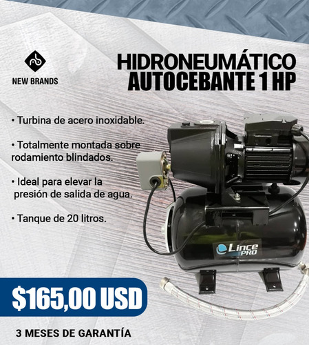 Hidroneumatico 1 Hp