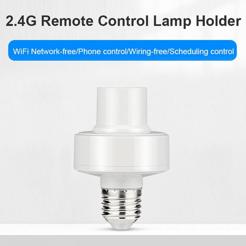 Enchufe De Bombilla Inteligente Bluetooth E27, Soporte Para