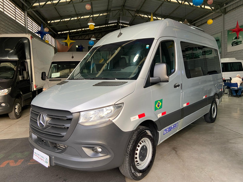 Mercedes-Benz Sprinter Van Sprinter 417 2024 teto alto prata com 74 mil km!