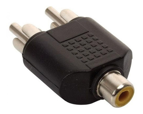 Adaptador De Jack Rca Doble Plug Rca Ad-197