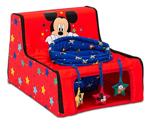 Disney Mickey Mouse Sit N Play Asiento De Actividad Portátil