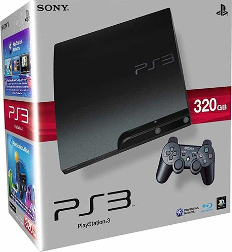 Playstation 3 Ps3 320gb Play 3
