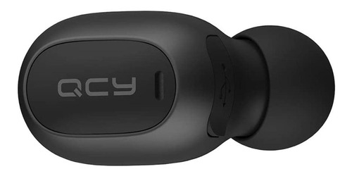 Fone de ouvido in-ear sem fio QCY Mini 2 preto com luz LED