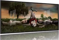 Comprar Quadro Decorativo The Vampire Diares 130x60 Moldura