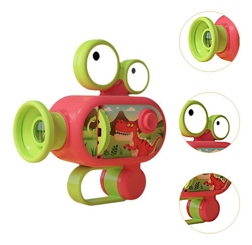 Proyector De Linterna Juguete Lindo Regalo Para Niños Rojo