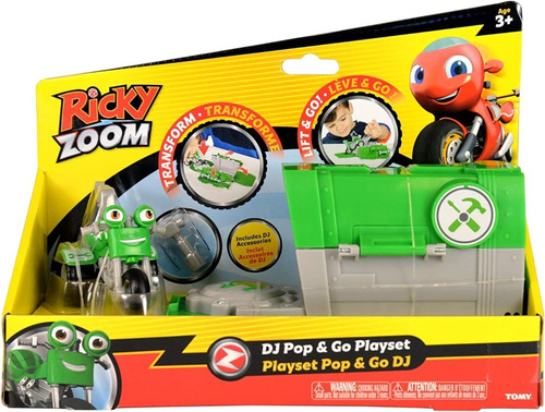 Ricky Zoom Dj Pop & Go Playset