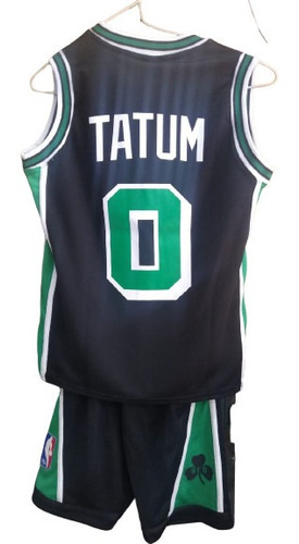 Conjunto Basquet Negro Niño Y Adulto