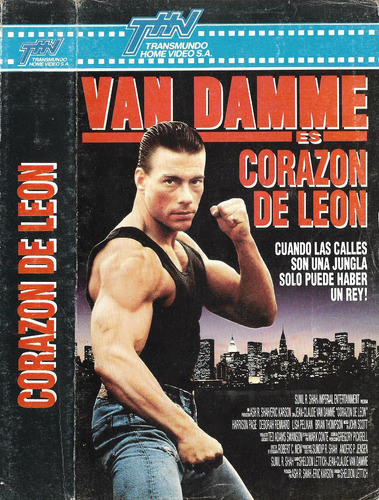 Corazón De León Vhs Jean-claude Van Damme Brian Thompson