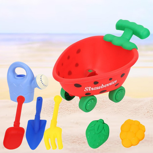 Juguetes De Arena De Playa Para Niños, Juego De Rojo
