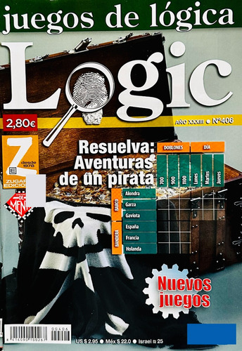 Logic Juegos De Lógica N° 406 - Ediciones De Mente