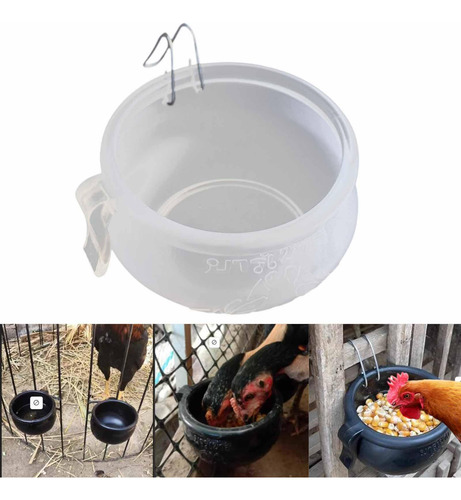 Alimentador De Gamefowl Alimentador De Aves 10.5cmx6.5cm