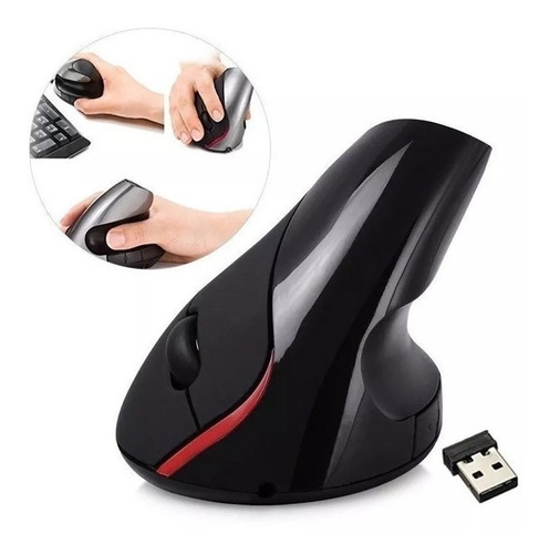 Mouse Vertical Ergonomico Inalambrico 5 Botones Encore