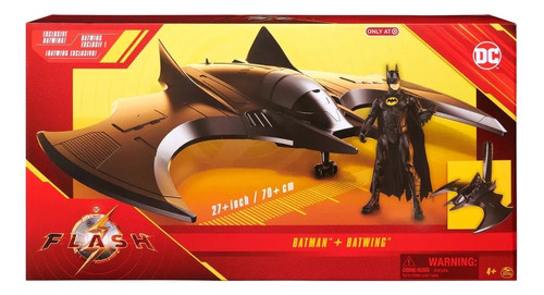 Dc The Flash -  Batwing Con Figura De Batman De 12 Pulgadas