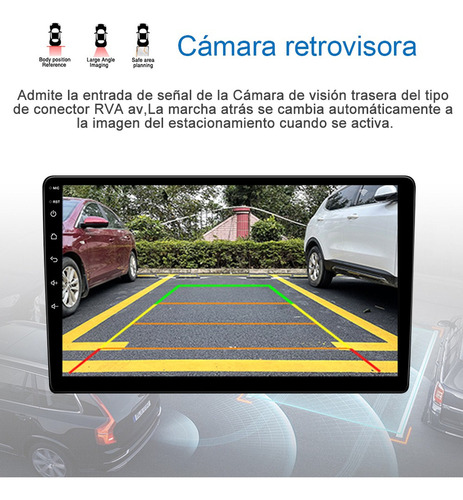 Para Estéreo Carplay 4+64gb Honda Accord 2010-2018 Cámara