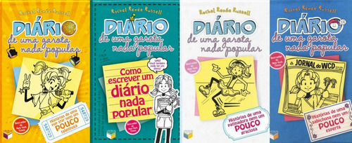 Diário De Uma Garota Nada Popular Do Vol. 3 Ao 5  - 4 Livros