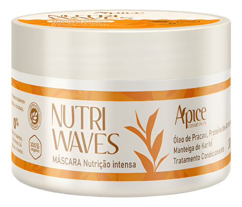 Máscara Capilar De Nutrição Apse Apice Nutri Waves 300g