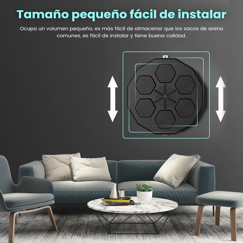 E T Easytao Máquina De Boxeo Con Música Bluetooth