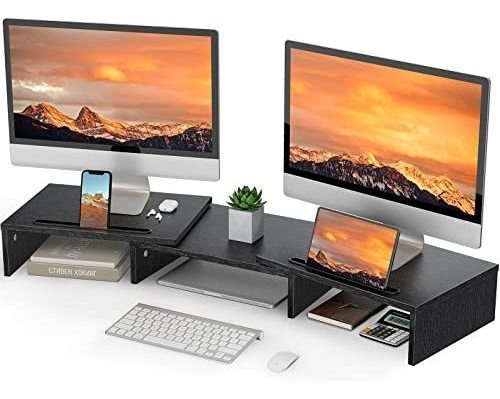 Loryergo Dual Monitor Stand - Elevador De Soporte De Monito