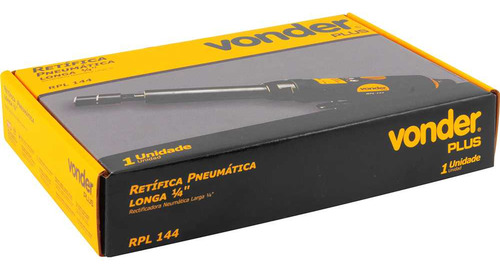 Retífica Pneumática Longa 1/4 6,35 Mm Rpl 144 Vonder Plus Frequência N/A Potência 0 W