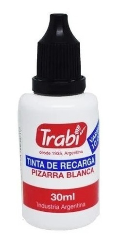 Tinta Trabi 30 Ml Recarga Para Marcadores De Pizarra Blanca