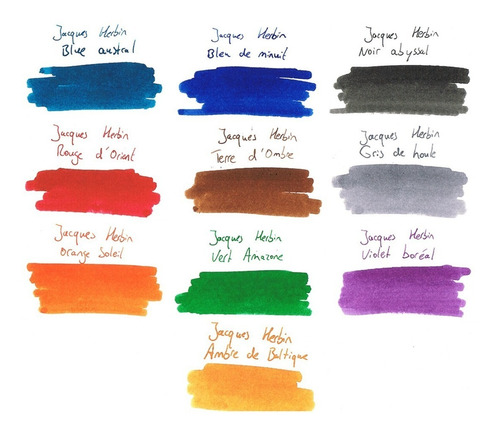Imagen 2 de 2 de Tinta Pluma Fuente J.herbin Essentials 50ml