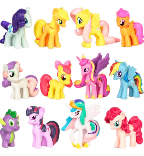 Figuras My Little Pony Colección Por 12 Unidades